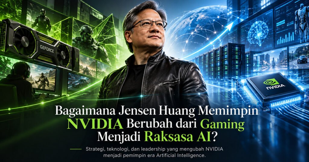 Jensen Huang dan transformasi NVIDIA dari gaming menjadi raksasa AI
